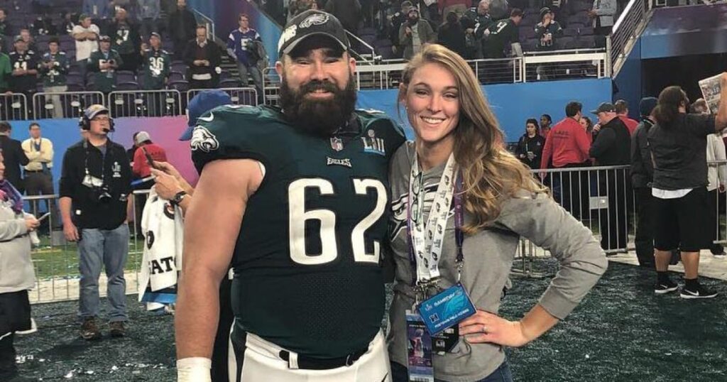 Kylie Kelce 'Blacked Out' Watching Jason Kelce in 2018 Super Bowl