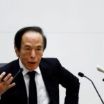 BOJ aims to achieve 2% inflation as measured by overall CPI, governor Ueda says