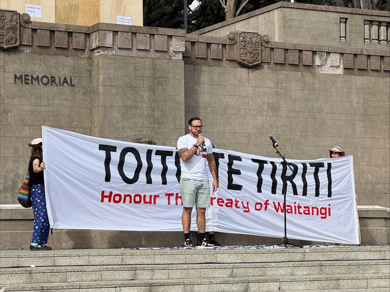 New Zealanders celebrate national day amid debate over founding treaty