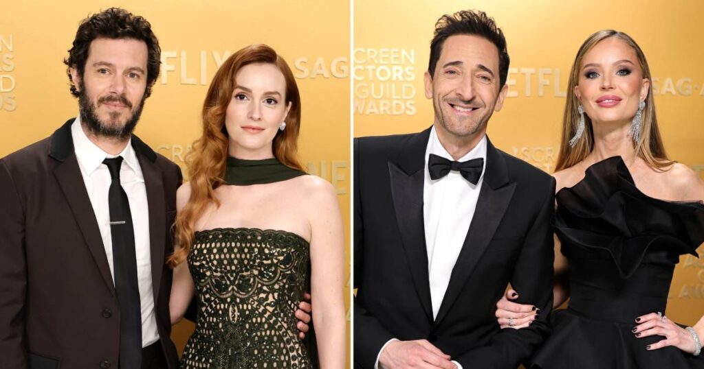 SAG Awards 2025 Hottest Couples: Adam Brody, Leighton Meester, More