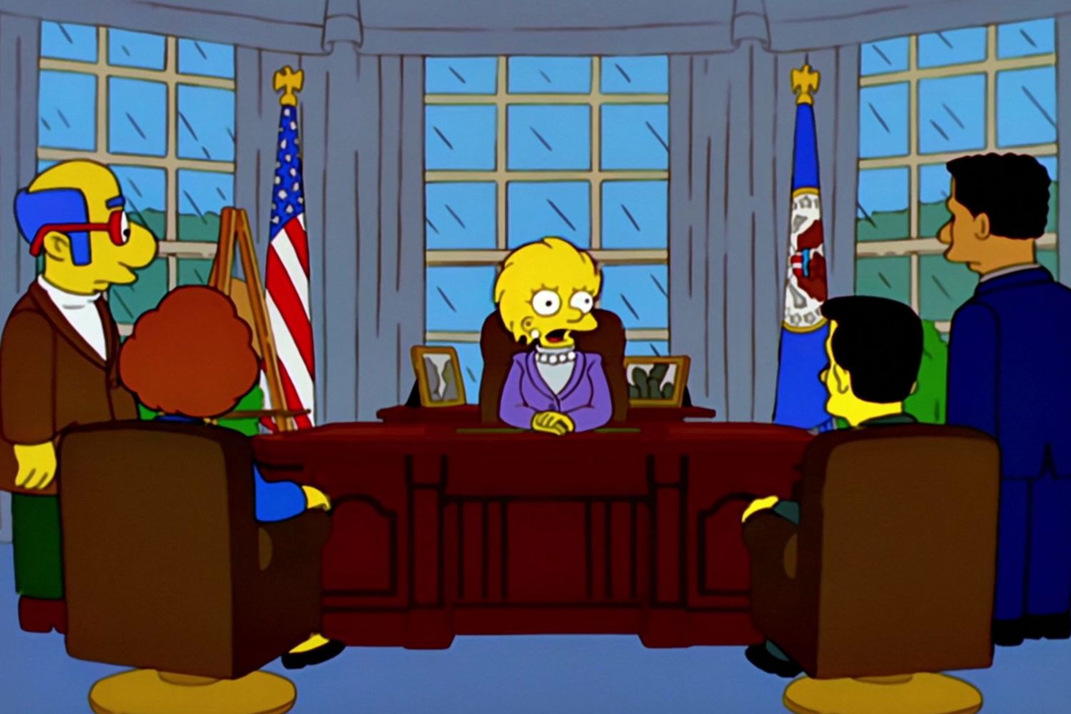 President Lisa Simpson The Simpsons Disney