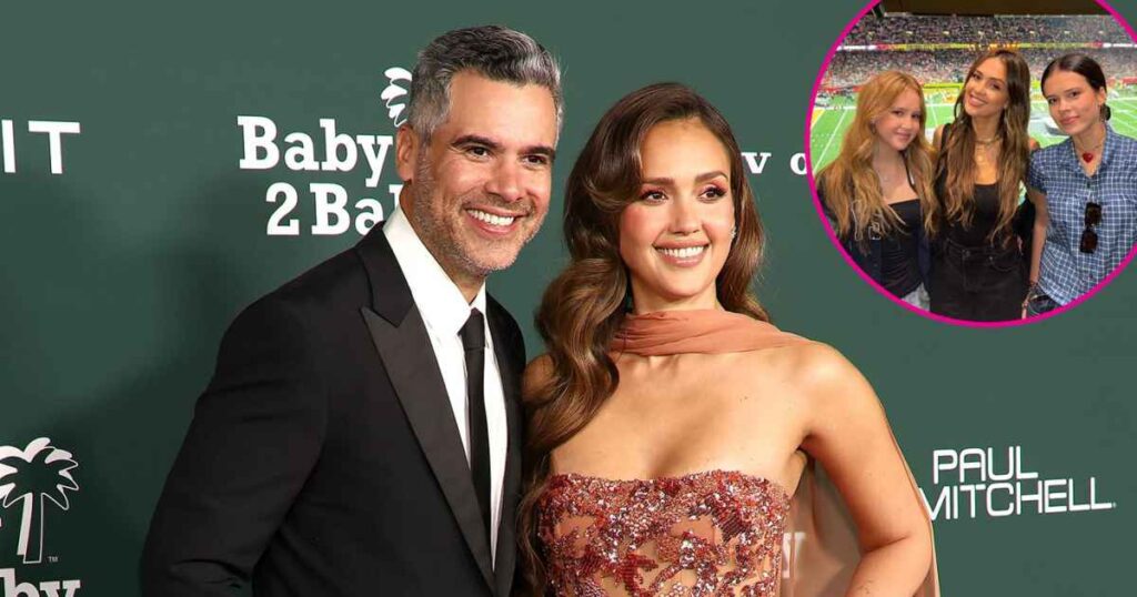 Jessica Alba Attends 2025 Super Bowl With Kids Amid Cash Warren Split