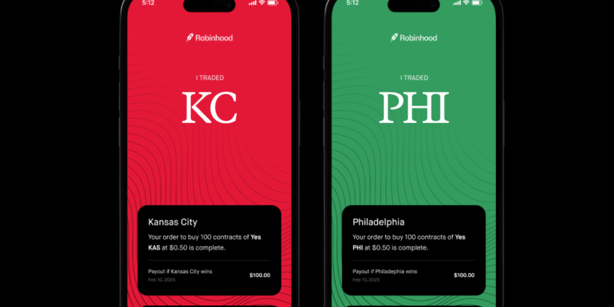 Robinhood offers Super Bowl bets