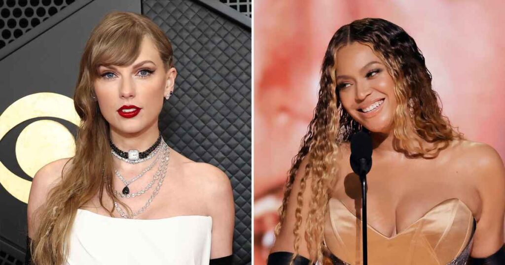 Taylor Swift and Beyonce's Grammy Awards History by the Numbers