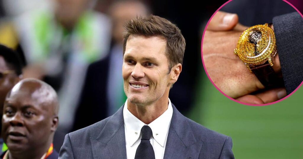 Tom Brady Flaunts Extravagant $740K Watch at the 2025 Super Bowl