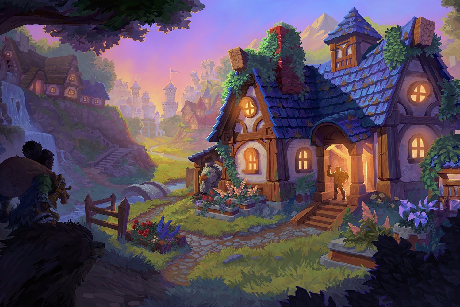 World Of Warcraft Player Housing Concept Art