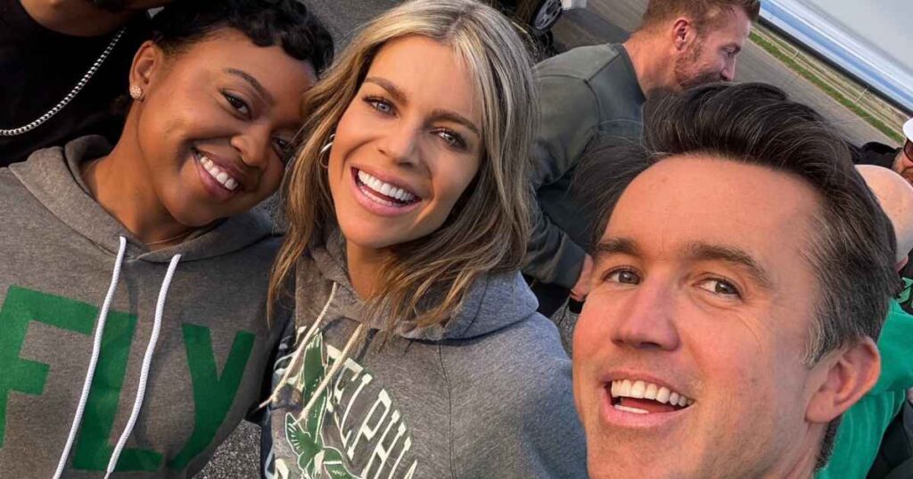 Always Sunny, Abbott Elementary Casts Reunite Ahead of Super Bowl