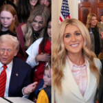 Top Arizona lawmaker spotlights 'adorable moment' as Trump signed women's sports executive order