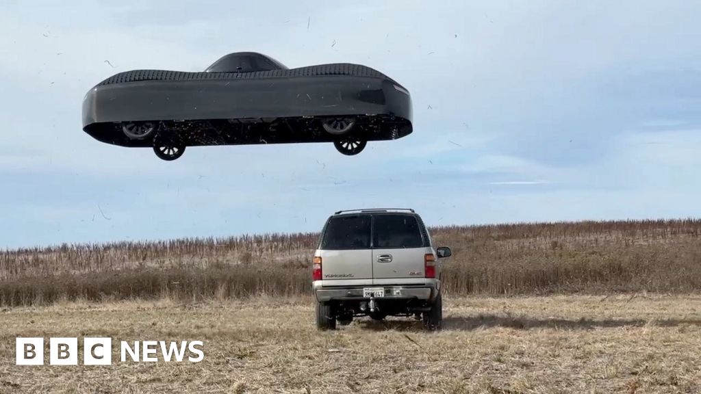 A real-life flying car takes to the skies