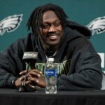 Eagles' A.J. Brown recalls feeling like a 'paid actor' at previous Super Bowl, a loss to the Chiefs