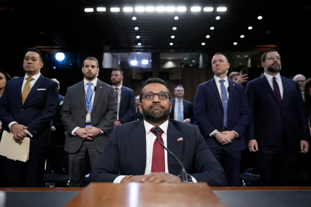 Kash Patel sworn in as 9th FBI director