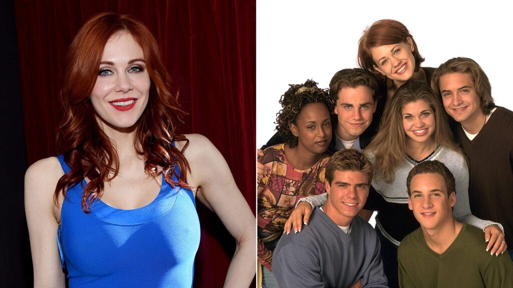 Maitland Ward and her former 'Boy Meets World' co-stars share heated exchange