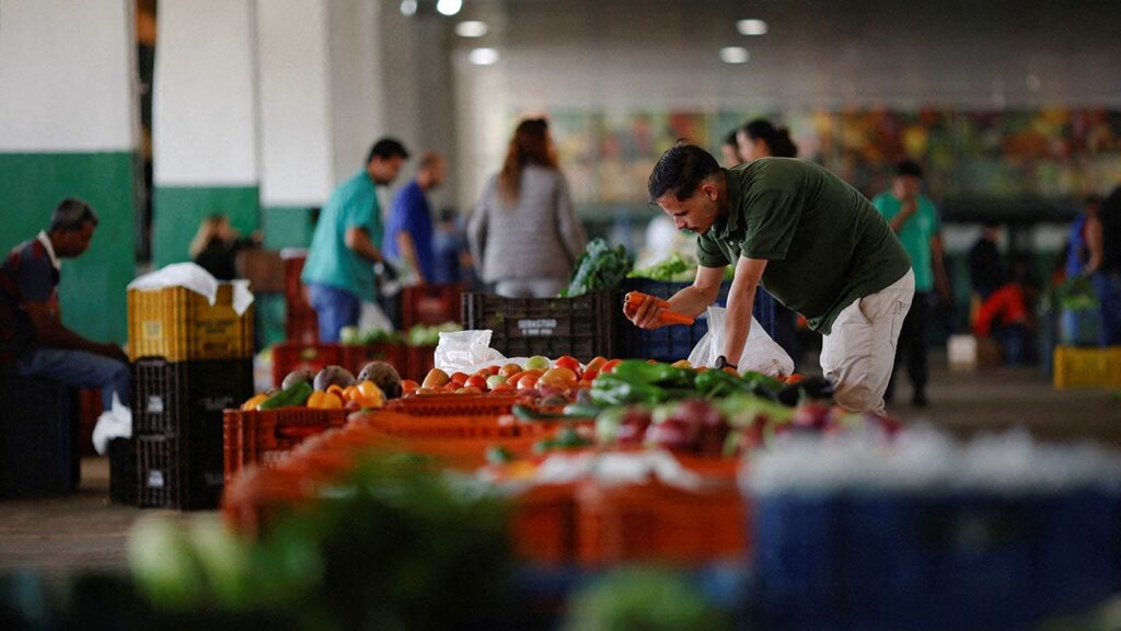 Brazil's president tells country not to buy expensive groceries as food prices rise