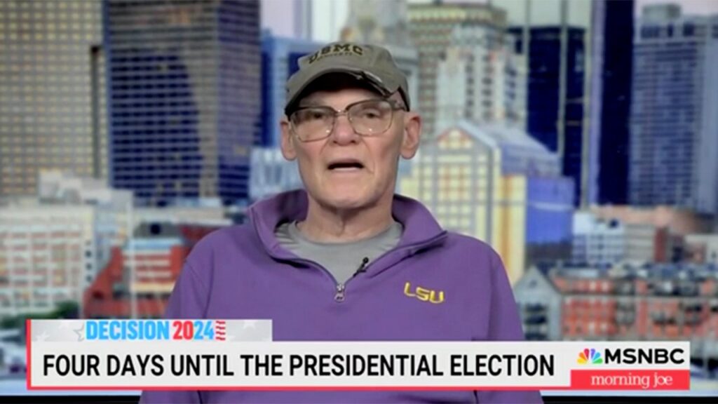 James Carville suggests Democrats 'roll over and play dead' in NYT guest essay