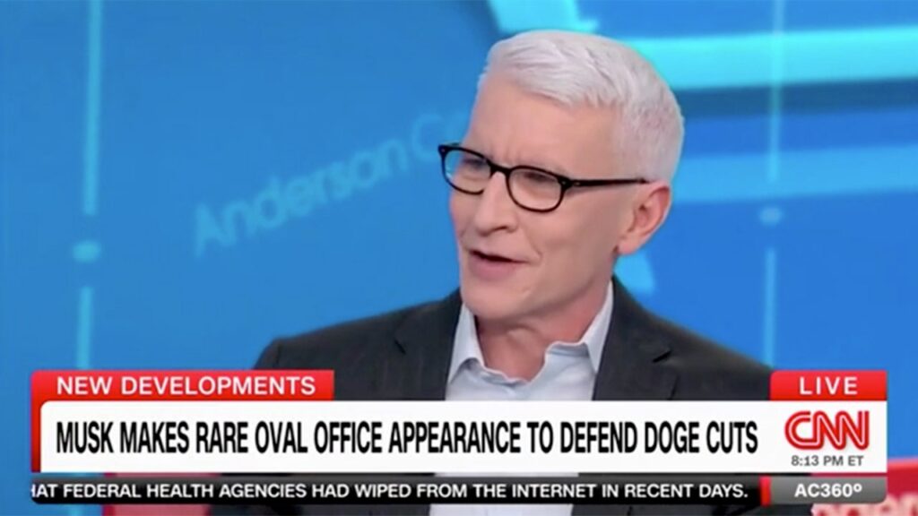 Anderson Cooper tells Chris Sununu 'don't be a d--k' during clash over DOGE cuts