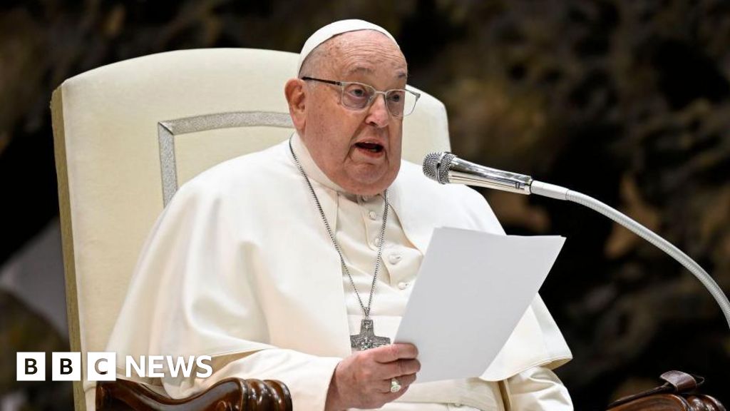 Pope Francis's condition has slightly improved, Vatican says