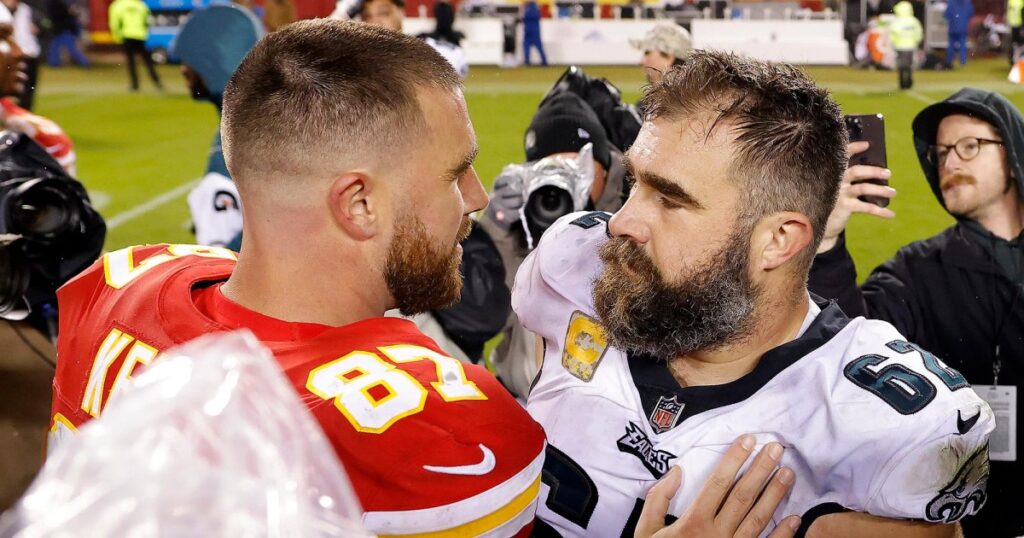 Travis Kelce Wishes He Could Play Jason Kelce in Super Bowl 2025