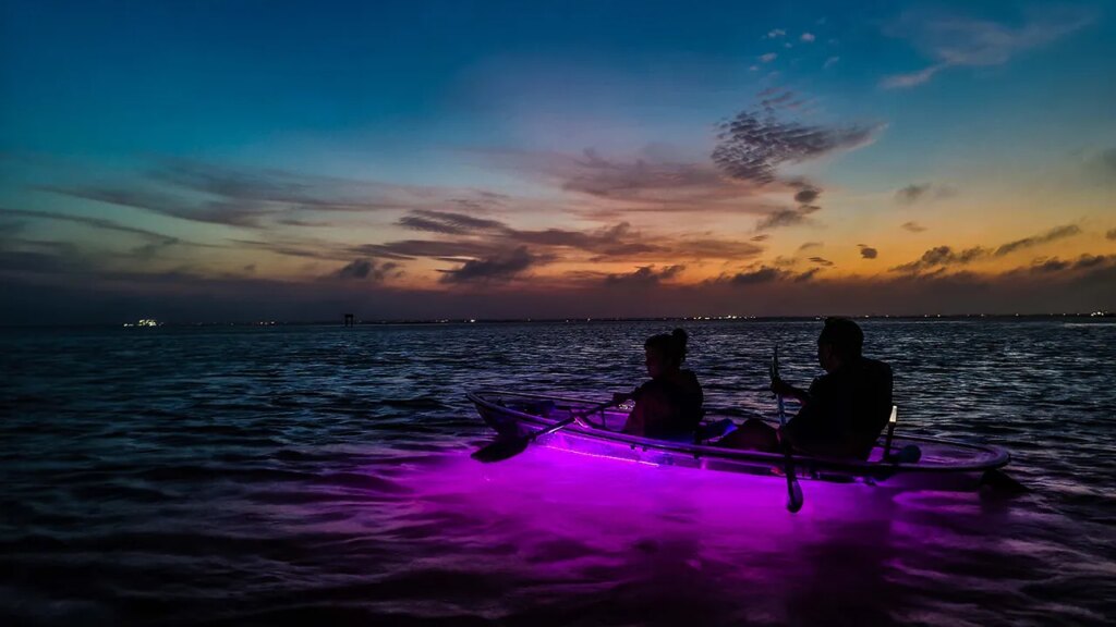 Viral travel trend has vacationers flocking to hot spots where water glows in the dark