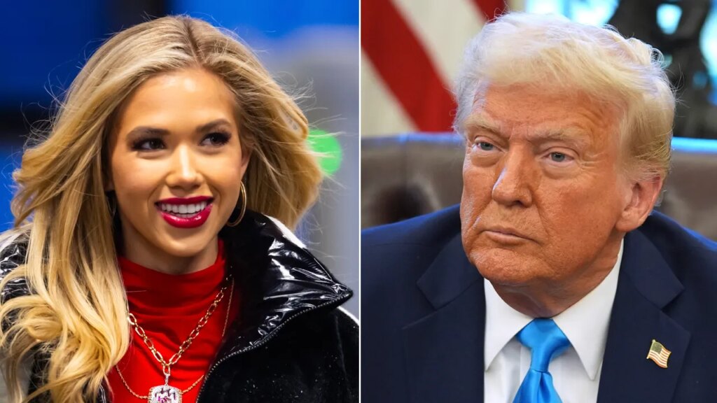 Gracie Hunt, daughter of Chiefs owner, reacts to Trump's congratulations to team