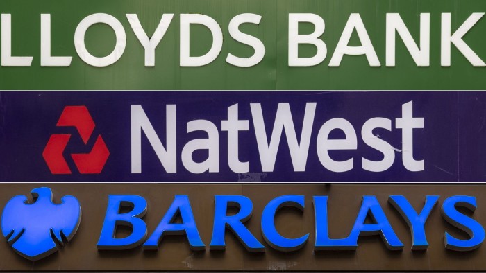 Lloyds Bank, Natwest and Barclays logos