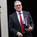 Sir Keir Starmer departs 10 Downing Street