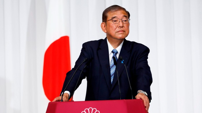 Japan’s Prime Minister Shigeru Ishiba