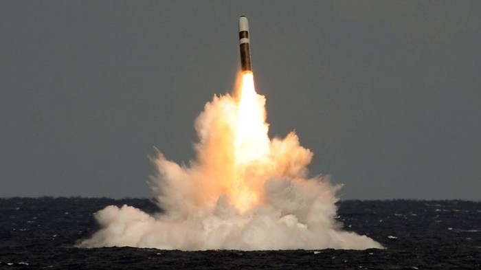 Test launch of a Trident II (D5) ballistic missile