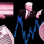 Donald Trump/Treasury/Federal Reserve/dollar montage