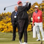 Trump team raises return of Open golf to Turnberry with Starmer