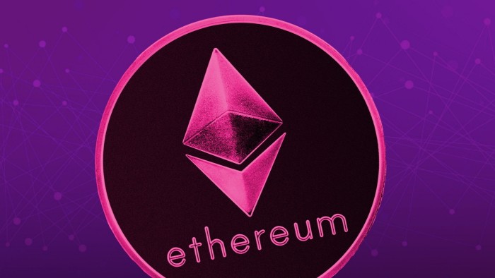 An ethereum coin