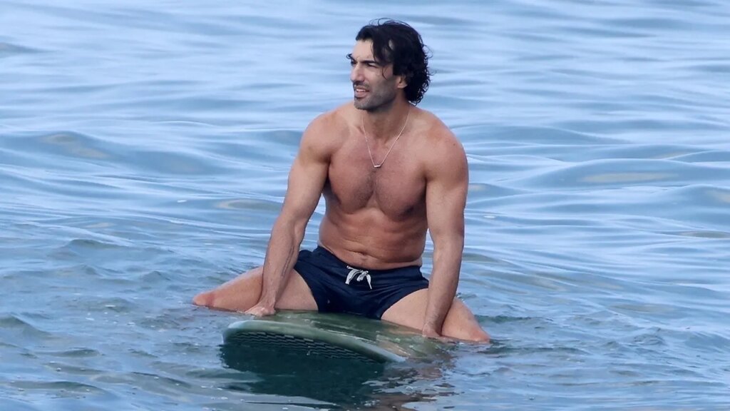 Justin Baldoni surfs in Hawaii amid Blake Lively drama