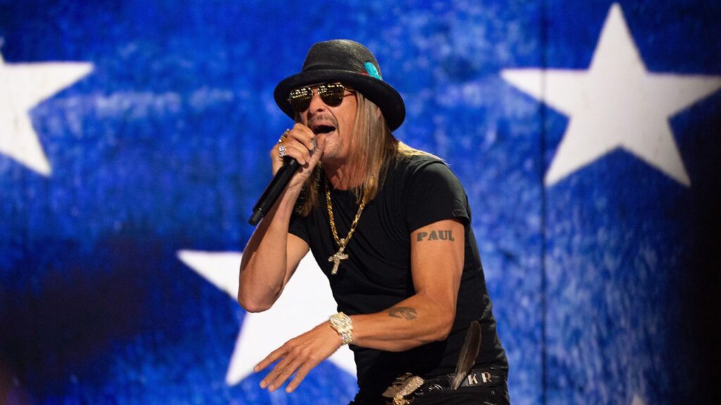 Kid Rock walks off stage at Bon Jovi's Nashville bar after snapping at crowd