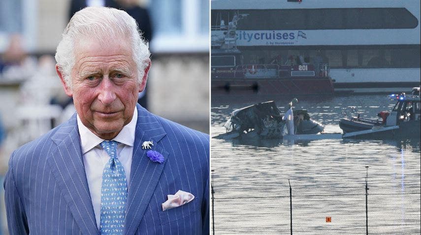 King Charles says 'our hearts' with US after 'devastating loss of life' in DC plane crash