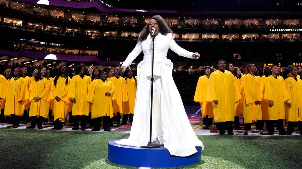 Super Bowl LIX Black national anthem performance creates social media frenzy