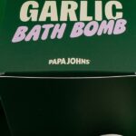 Papa John's rolls out garlic bath bombs