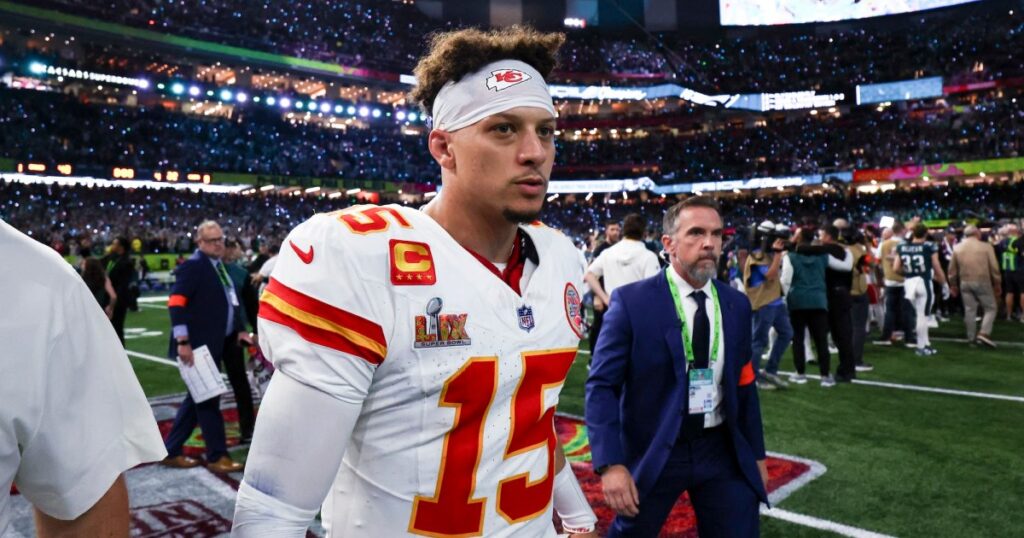 Patrick Mahomes Shares Heartbreaking Message After Super Bowl Defeat