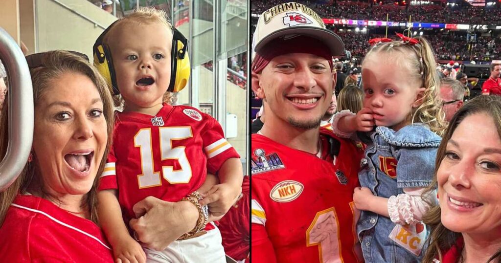 Patrick Mahomes’ Mom Randi Is on ‘Grandma Duty’ for 2025 Super Bowl