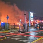 Plane crashes in Philadelphia, igniting inferno near homes and mall