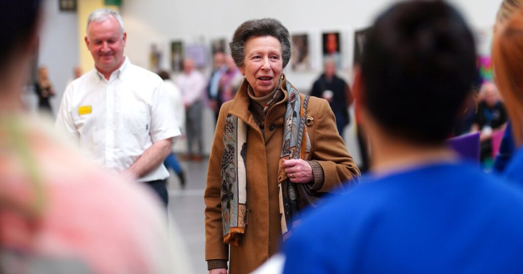 Princess Anne Visits Southmead Hospital After Concussion Treatment