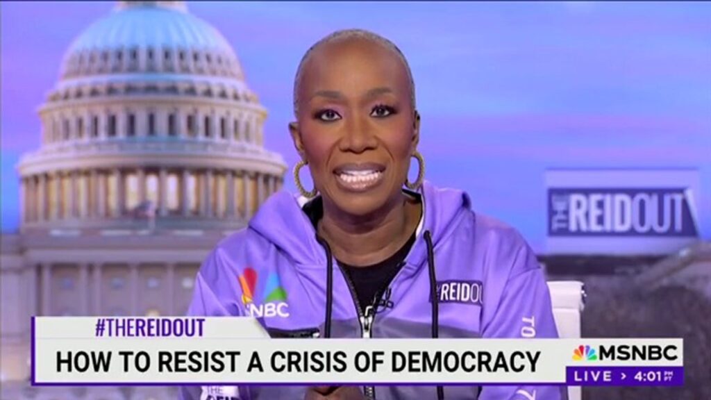 Joy Reid warns MSNBC viewers fascism is 'already here' is final show