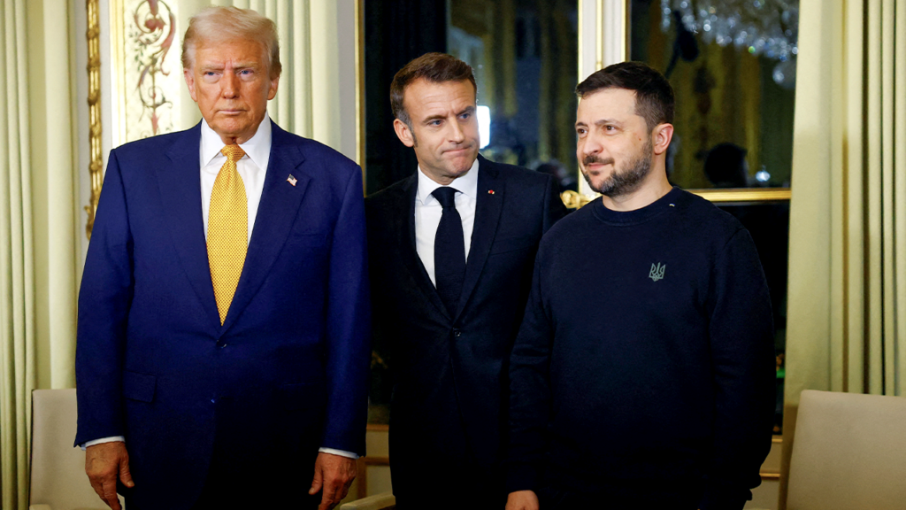 French President Macron tells Trump to 'be careful' in the negotiating process