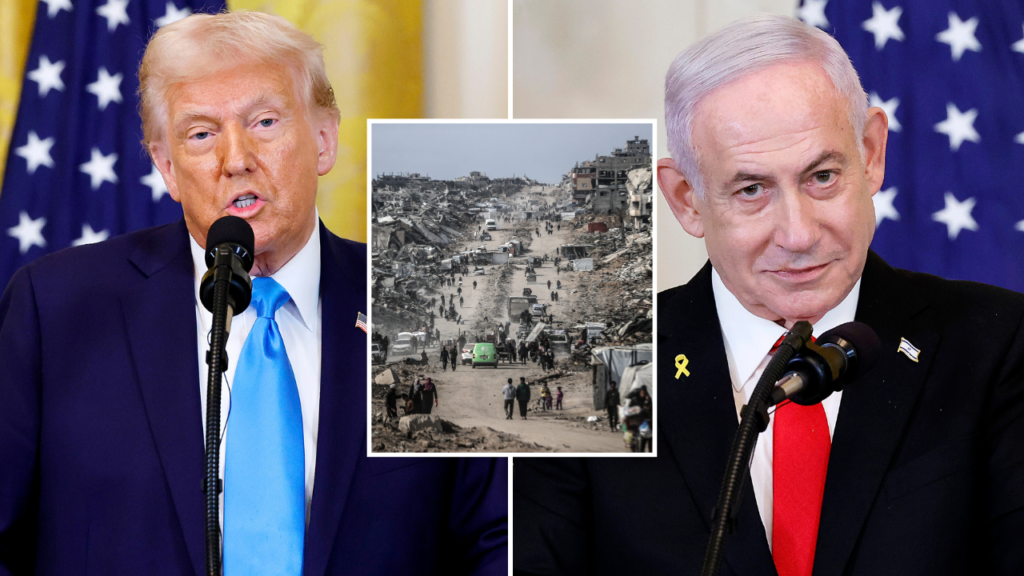 Netanyahu praises Trump's 'remarkable idea' about a US takeover of Gaza