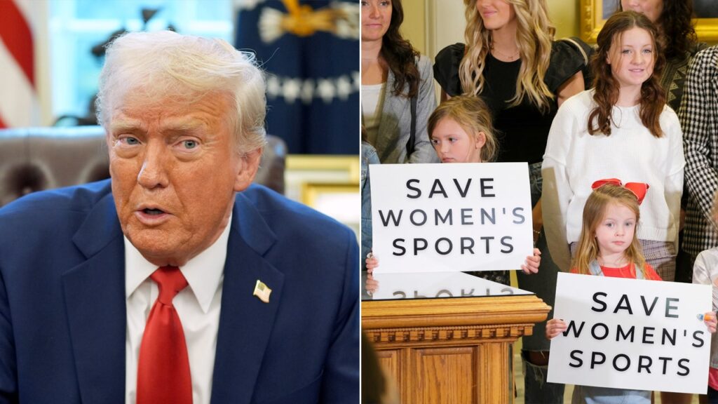 Trump signs 'No Men in Women's Sports' executive order