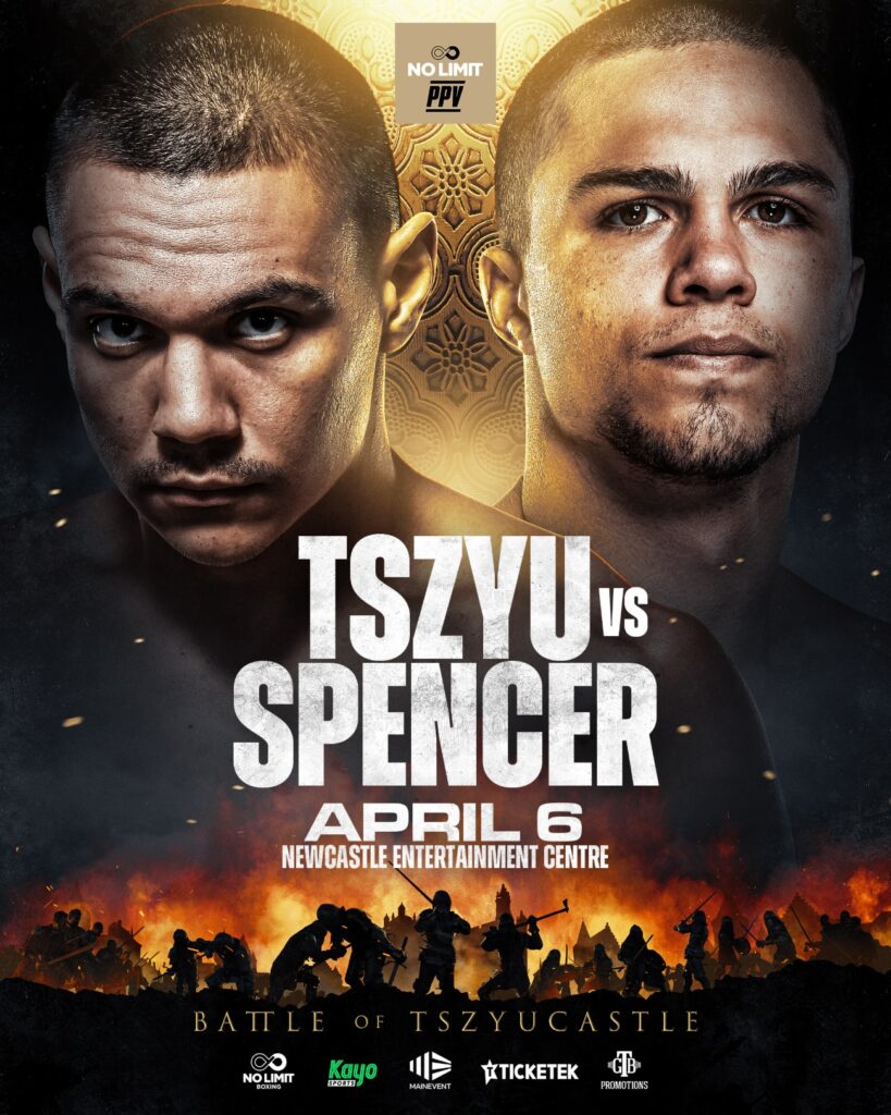 Image: Back Against the Wall: Tim Tszyu's Must-Win Fight Against Joey Spencer on April 6th