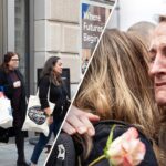 Video shows emotional former USAID workers leave federal building after being placed on leave