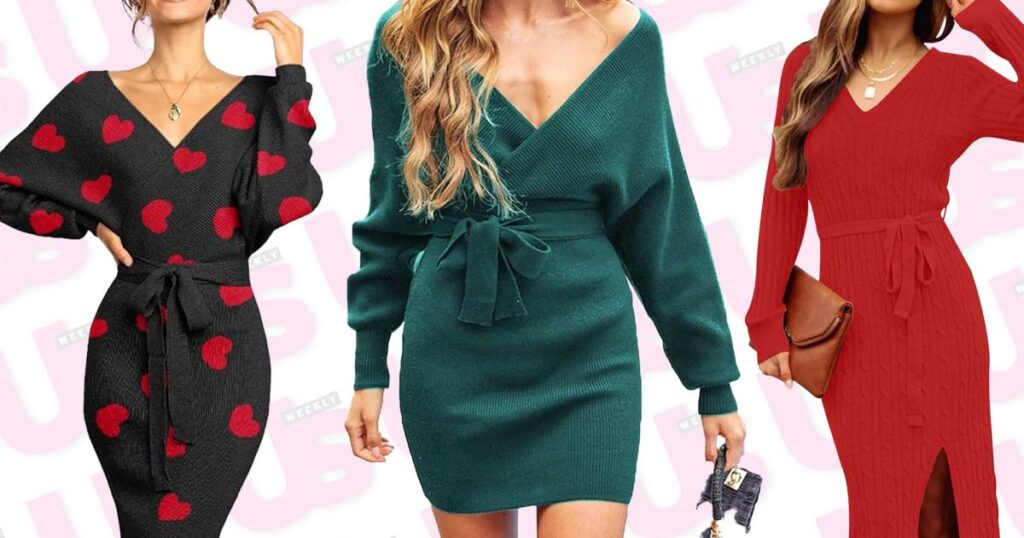 11 Sweater Dresses to Wear on Valentine's Day