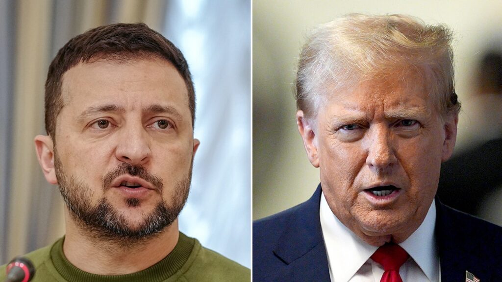 Trump fires back at Ukraine's Zelenskyy amid feud over Russia peace talks