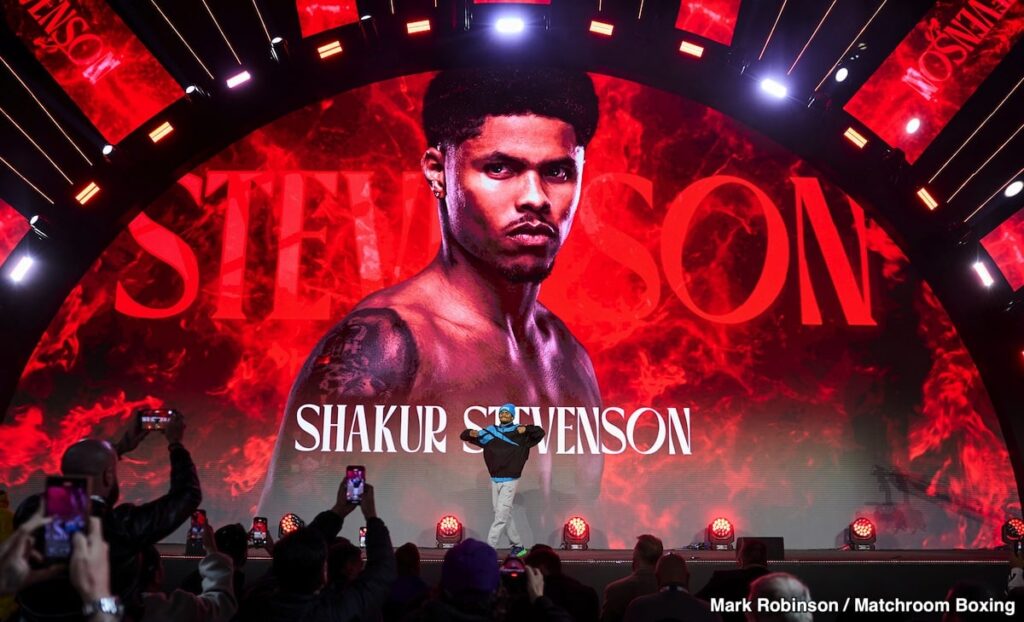 Image: Shakur Stevenson's Contract End Game: Aiming for Tank, Zepeda, or Roach