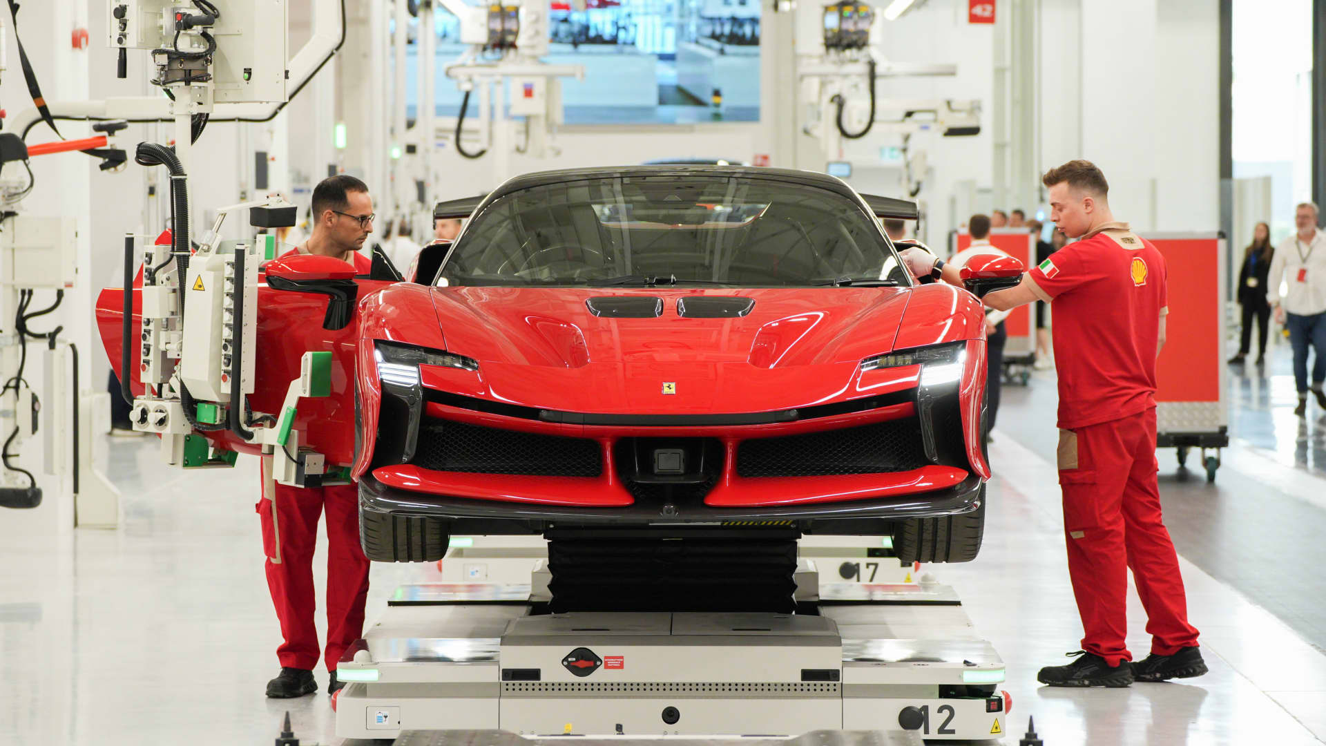 Ferrari CEO says carmaker is 'ready' with countermeasures as Europe's automakers brace for tariffs