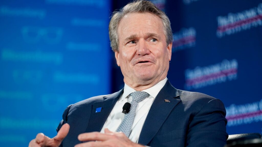 Bank of America's CEO says economic growth is 'better than people think' and the Fed should stay on hold